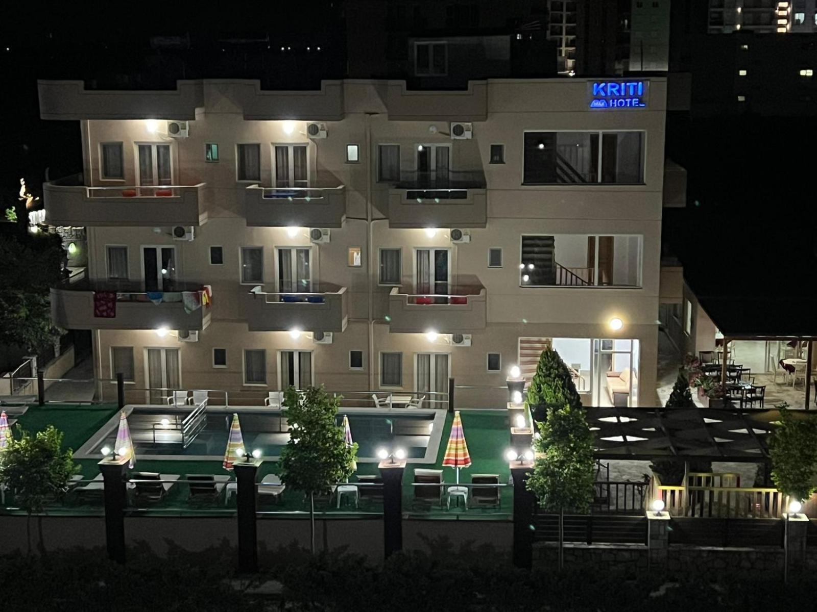 Hotel Kriti Max , Shengjin Shëngjin Eksteriør bilde